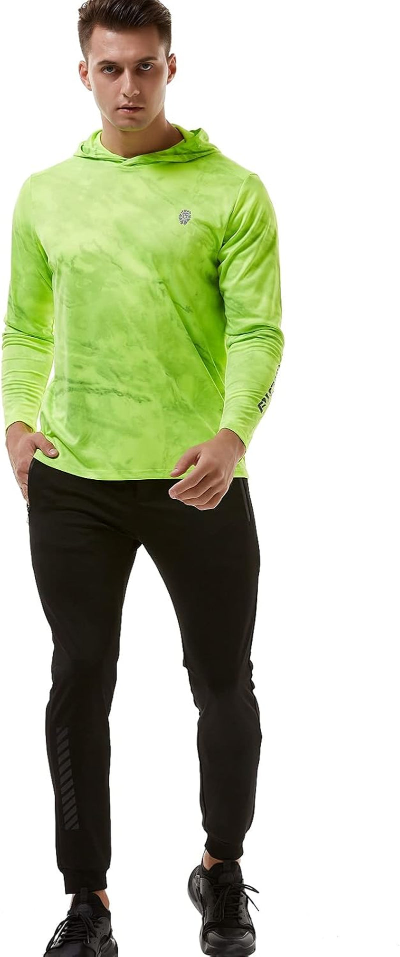 Fishing Shirts for Men Long Sleeve - Sun Protection SPF 50+ UV Tshirt Hoodies