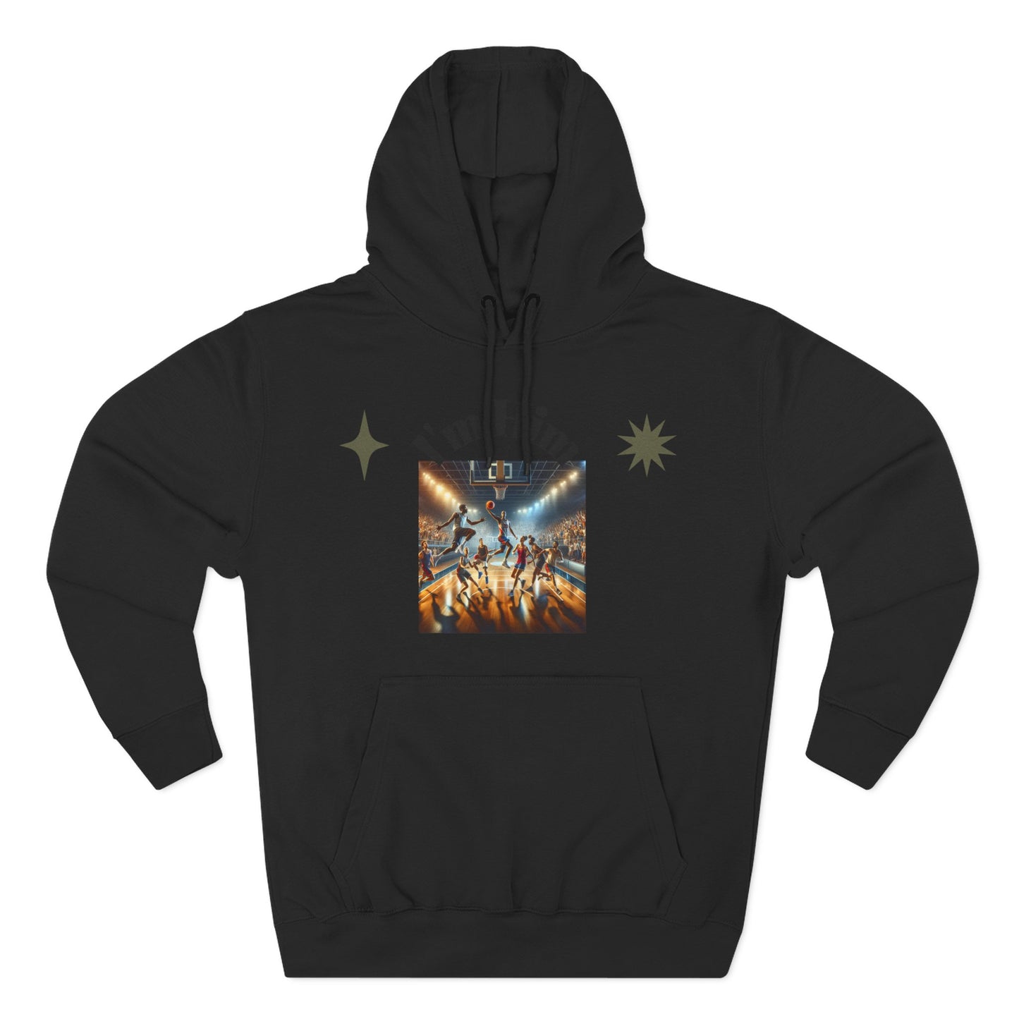 I'm Him Three-Panel Fleece Hoodie - Stylish Unisex Sweatshirt, Casual Wear, Streetwear Fashion, Gift for Him, Cozy Style